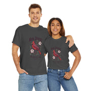 New Jersey Cardinal Tee, Vintage Style T-Shirt, Unisex Cotton Tee, Garden State Gift, Bird Lover Apparel, Casual Wear, USA States Design