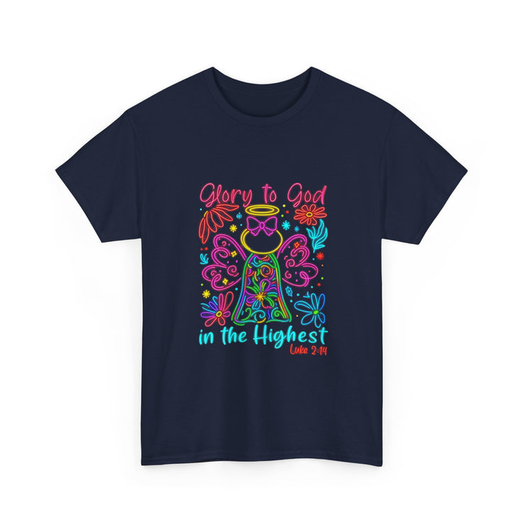 Colorful Faith-Inspired Tee for Celebrations, Perfect for Church Events, Gift for Believers, Gospel Apparel, Christian Keepsake