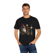 Steampunk Gnome T-shirt, Unique Graphic Tee for Fantasy Lovers, Gift for Birthdays, Everyday Wear, Unisex Casual Top