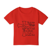Toddler T-Shirt with Inspirational Design, Religious Gift, Faith-Based Apparel, Christian Clothing for Kids, Scripture Shirt, Christian Design