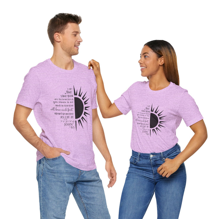 Inspirational Graphic Tee, Unisex T-Shirt, Motivational Quote Shirt, Faith-Based Apparel, Christian Design