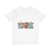 Love-Inspired Unisex Jersey Tee, Casual Wear, Gift for Her,  Sweetheart Gift, Summer Fashion, Festival Outfit