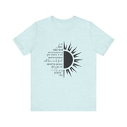 Inspirational Graphic Tee, Unisex T-Shirt, Motivational Quote Shirt, Faith-Based Apparel, Christian Design
