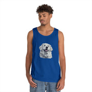 Golden Retriever Tank Top - Perfect for Dog Lovers, Casual Wear, Summer Outings, Pet Lovers Gift, Outdoor Adventures