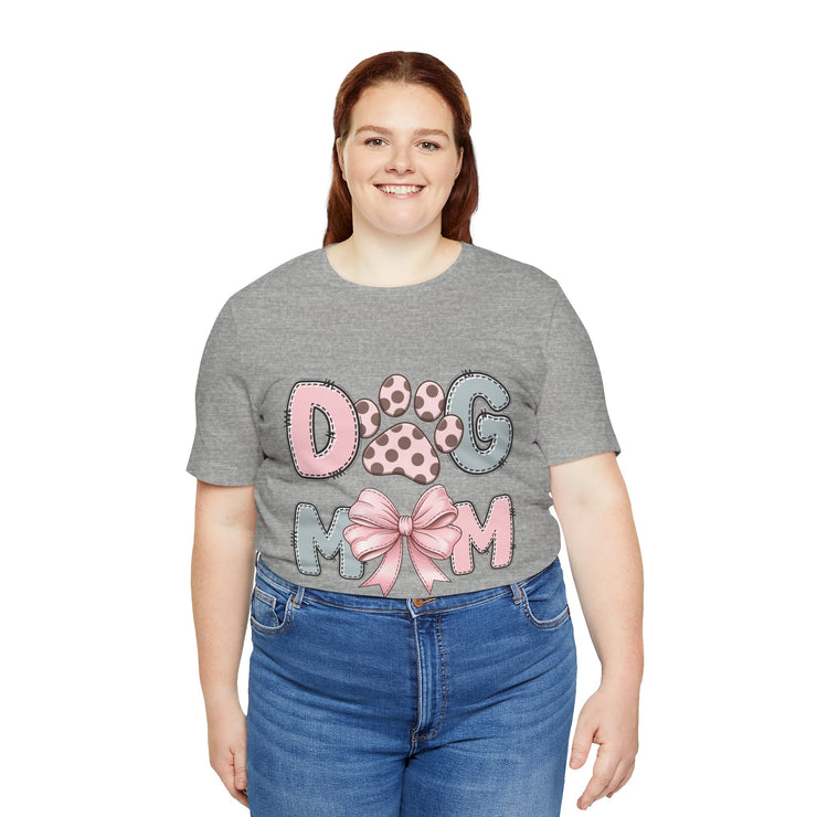 Dog Mom Tee, Cute Pet Lover Shirt, Gift for Dog Owners, Casual Dog Mom Wear, Animal Lover Clothing, Mothers Day