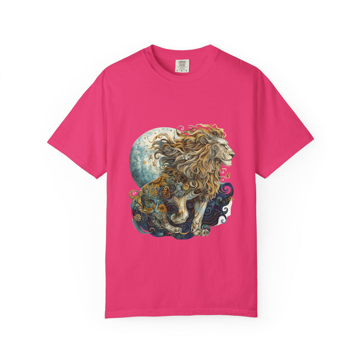 Celestial Lion T-Shirt - Unisex Graphic Tee for Astrology Lovers, Gifts for Her, Gifts for Him, Birthday, Mythical Creatures, Everyday [...]