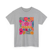Dog Mama Floral Tee, Cute Dog Mom T-Shirt, Flower Design Unisex Cotton Shirt, Pet Lover Gift,