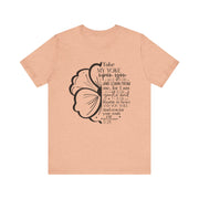 Inspirational Floral Tee | Faith-Based Motivational Shirt, Everyday Casual Wear, Gift for Friends, Church Events, Christian Design