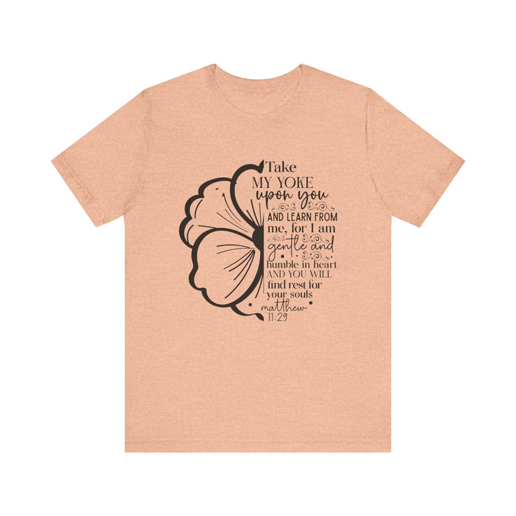 Inspirational Floral Tee | Faith-Based Motivational Shirt, Everyday Casual Wear, Gift for Friends, Church Events, Christian Design