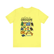 Oregon State Pride Tee, Explore Oregon T-Shirt, Travel Souvenir Shirt, USA States Design