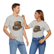 Steampunk Hat Tee, Steampunk T-Shirt, Retro Graphic Tee, Gift for Nerds, Cosplay Costume Top