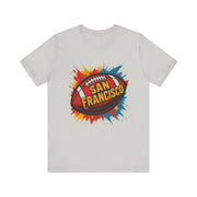 San Francisco Football Tee | Unisex Short Sleeve Shirt for Fans, Game Day Apparel, Sports Design, Casual Wear,
