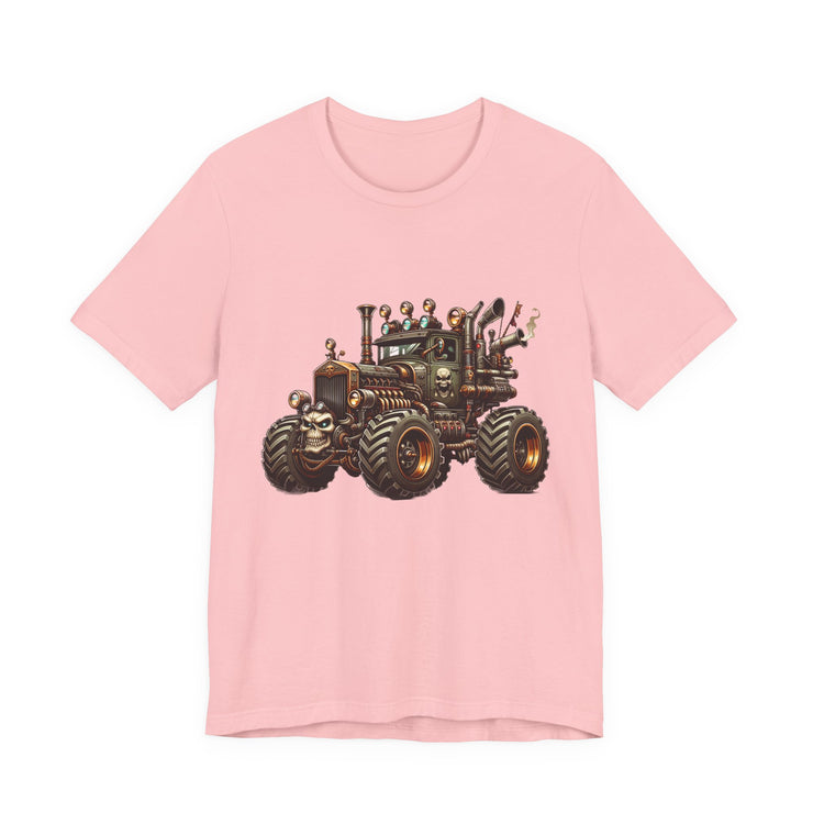 Rustic Tractor Graphic Tee, Farm Life Apparel, Unisex Jersey Tee, Country Style Shirt, Gift for Farmers, Car Design