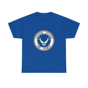US Air Force Unisex Heavy Cotton Tee - Patriotic Apparel, Veteran Gift, Military T-Shirt, Casual Wear, Everyday Comfort