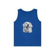 Golden Retriever Tank Top - Perfect for Dog Lovers, Casual Wear, Summer Outings, Pet Lovers Gift, Outdoor Adventures
