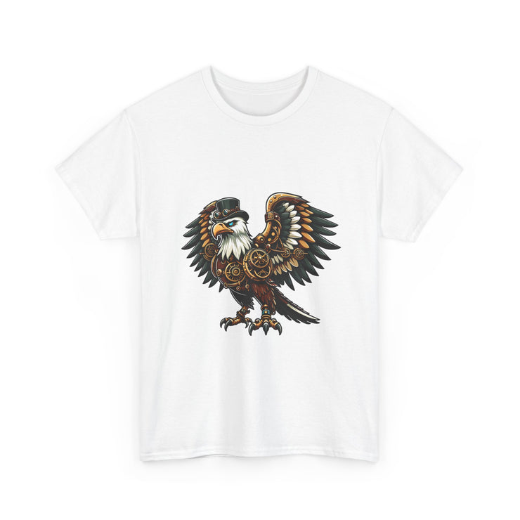 Eagle Graphic Tee, Unisex Heavy Cotton Shirt, Animal Lover Gift, Nature T-Shirt, Wildlife Apparel, Casual Daily Wear