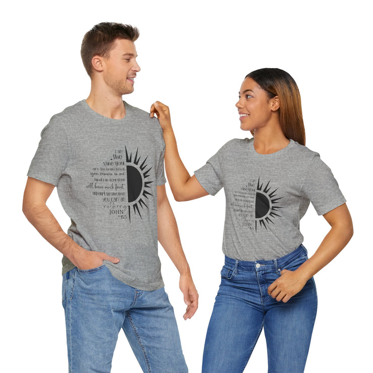 Inspirational Graphic Tee, Unisex T-Shirt, Motivational Quote Shirt, Faith-Based Apparel, Christian Design