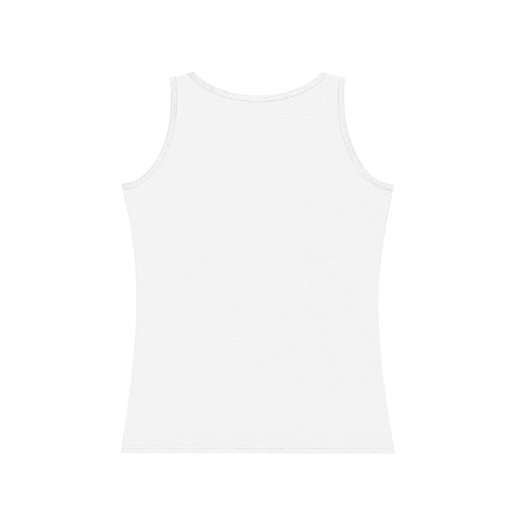 Happy Dog Women's Tank Top | Pet Lover Gift, Summer Top, Cute Animal Tee, Relaxed Fit, Dog-Themed Apparel