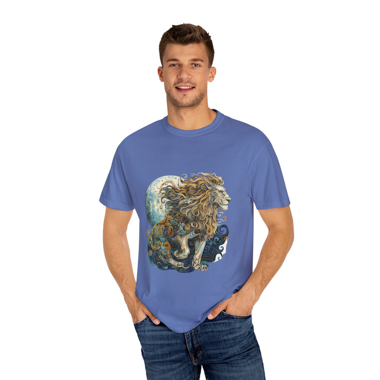 Celestial Lion T-Shirt - Unisex Graphic Tee for Astrology Lovers, Gifts for Her, Gifts for Him, Birthday, Mythical Creatures, Everyday [...]