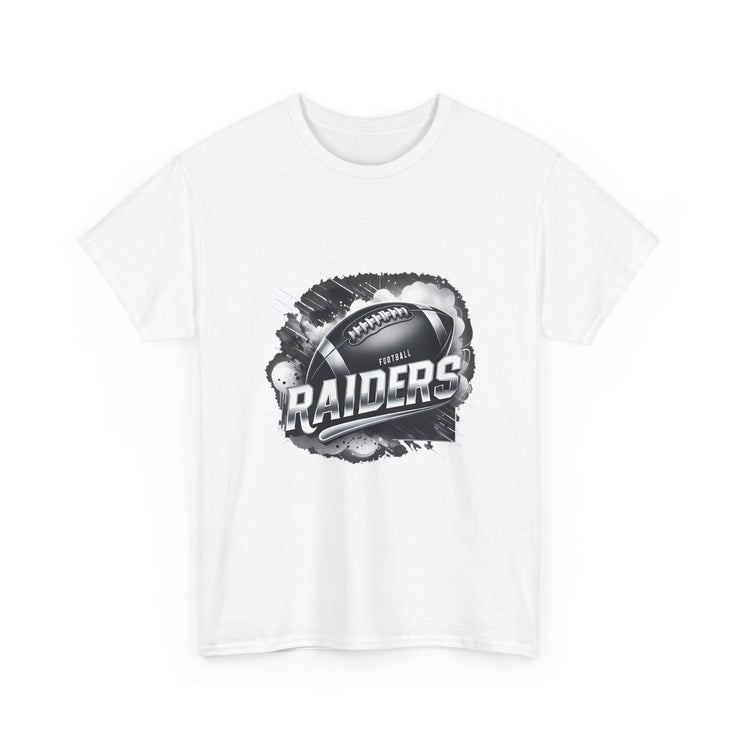 Raiders Unisex Heavy Cotton Tee - Perfect for Game Day, Sports Fans, Gift Ideas,