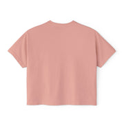 Chic Women's Boxy Tee with Champagne Bottle Design, Casual T-Shirt, Wedding Gift, Brunch Outfit, Floral Tee, Summer Style
