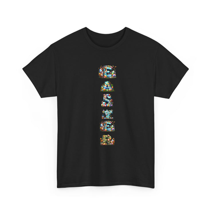 Colorful Cartoon Animal Unisex Heavy Cotton Tee - Gift for Animal Lovers, Cute T-Shirt for Kids & Adults, Fun Birthday, Casual Wear
