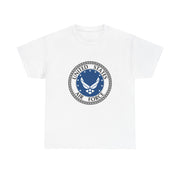 US Air Force Unisex Heavy Cotton Tee - Patriotic Apparel, Veteran Gift, Military T-Shirt, Casual Wear, Everyday Comfort