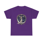 Moonlit Goddess Tee - Ethereal Cotton Shirt, Unisex T-Shirt, Celestial Graphic Tee, Bohemian Style Top, Vintage Art Apparel