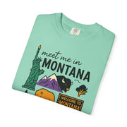 Cool Montana Graphic T-Shirt, Perfect for Travelers, Adventure Lovers, USA States Design