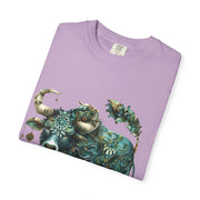 Bohemian Bull T-Shirt, Artistic Graphic Tee, Unisex Shirt for Cow Lovers, Gift for Occasions, Casual Wear, Eco-Friendly Style