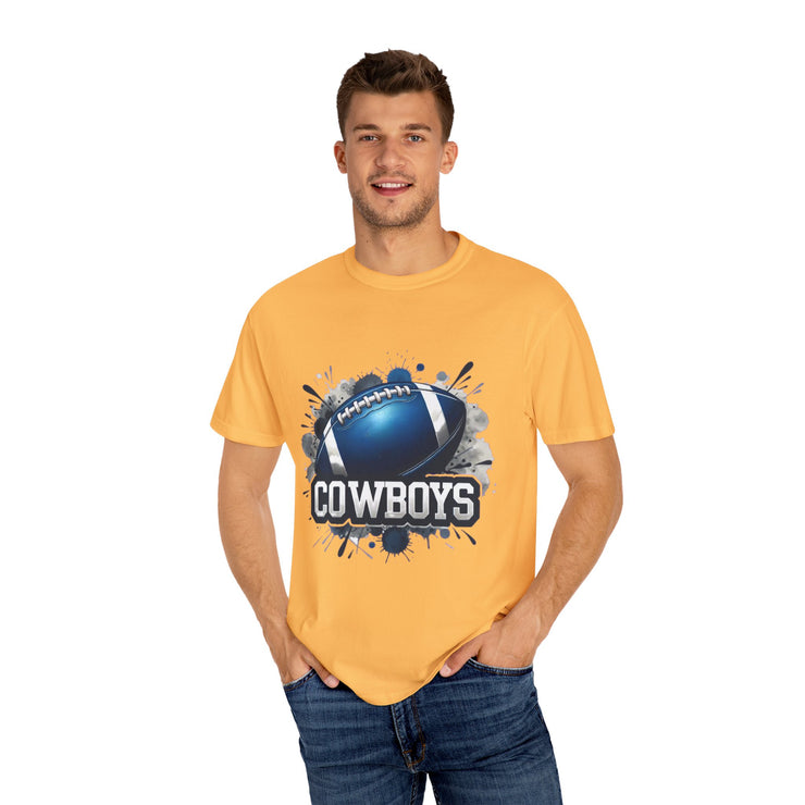 Unisex Sports T-Shirt with Cowboys Design, Football Tee, Game Day Apparel, Casual Wear, Gift for Football Fans, Sports Design