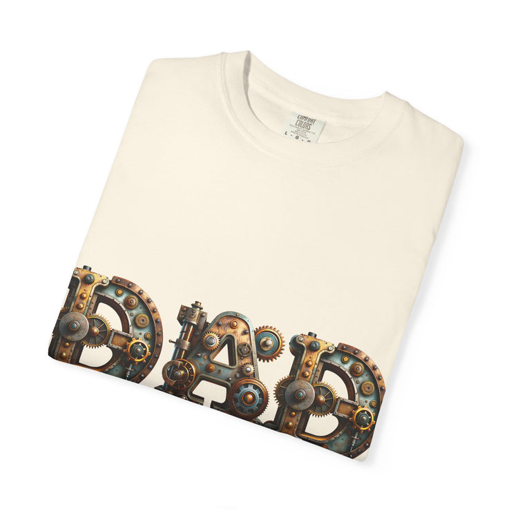 Dad Themed Garment-Dyed T-Shirt, Unique Gift for Father's Day, Casual Wear, Perfect for Dads, Everyday Comfort Tee