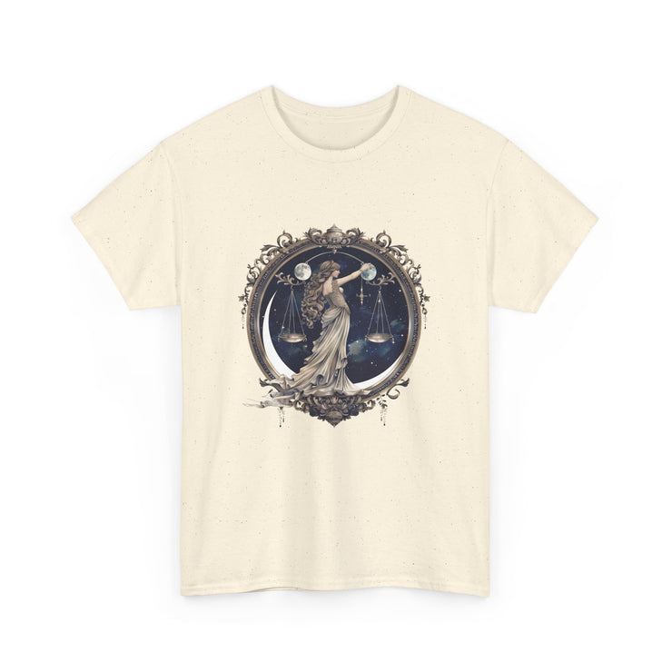 Moonlit Goddess Tee - Ethereal Cotton Shirt, Unisex T-Shirt, Celestial Graphic Tee, Bohemian Style Top, Vintage Art Apparel