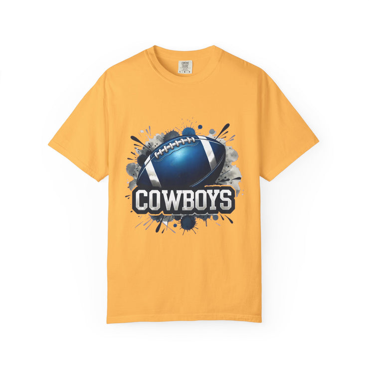 Unisex Sports T-Shirt with Cowboys Design, Football Tee, Game Day Apparel, Casual Wear, Gift for Football Fans, Sports Design