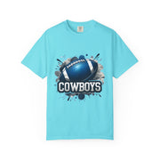 Unisex Sports T-Shirt with Cowboys Design, Football Tee, Game Day Apparel, Casual Wear, Gift for Football Fans, Sports Design
