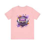 Minnesota Football Splash Tee, Unisex Short Sleeve, Sports Fan Shirt, Game Day Apparel, Football Design, Sports Design