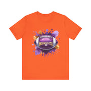 Minnesota Football Splash Tee, Unisex Short Sleeve, Sports Fan Shirt, Game Day Apparel, Football Design, Sports Design