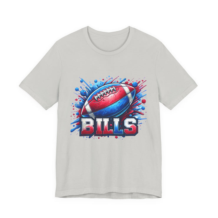Bills Football Tee, Unisex Sports Shirt, Game Day Apparel, Team Spirit Wear, Gift for Fans, Sports Design