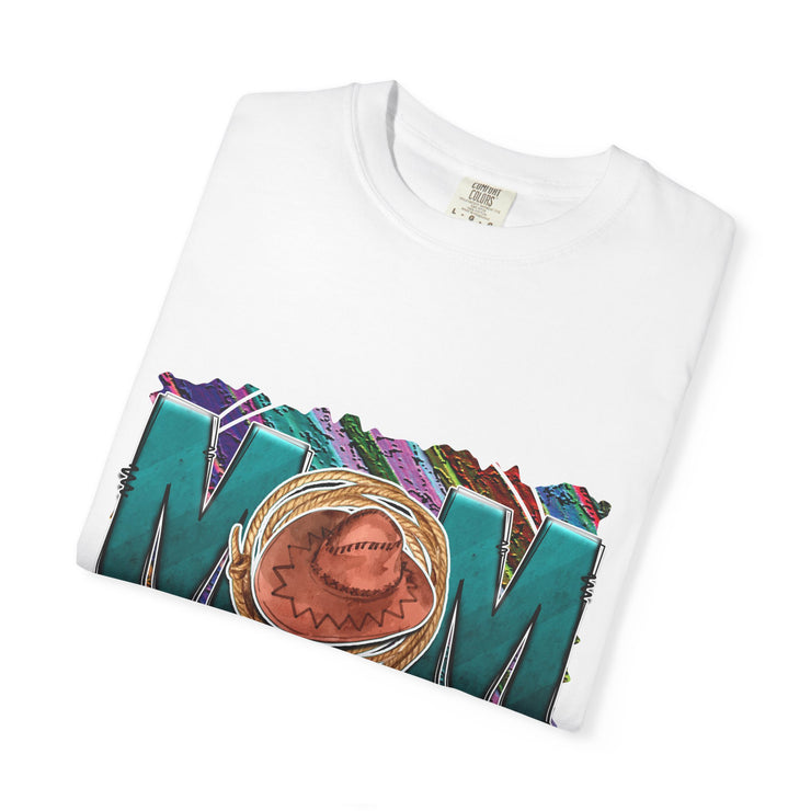 Mom-Themed Unisex Garment-Dyed T-shirt, Gift for Mothers Day, Birthday, Family Gatherings, Casual Wear, Mothers Day Design