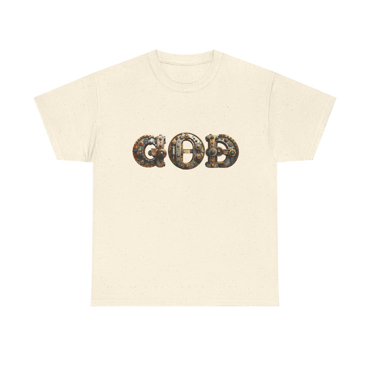 Unisex Heavy Cotton Tee, Inspirational Gift, Casual Wear, Street Style, Spiritual Apparel, Everyday Comfort