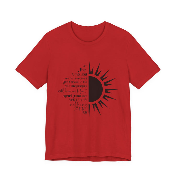 Inspirational Graphic Tee, Unisex T-Shirt, Motivational Quote Shirt, Faith-Based Apparel, Christian Design