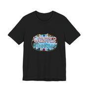 Winter Blessings Unisex Jersey Tee, Cozy Winter T-shirt, Holiday Gift, Seasonal Apparel, Comfortable Casual Wear
