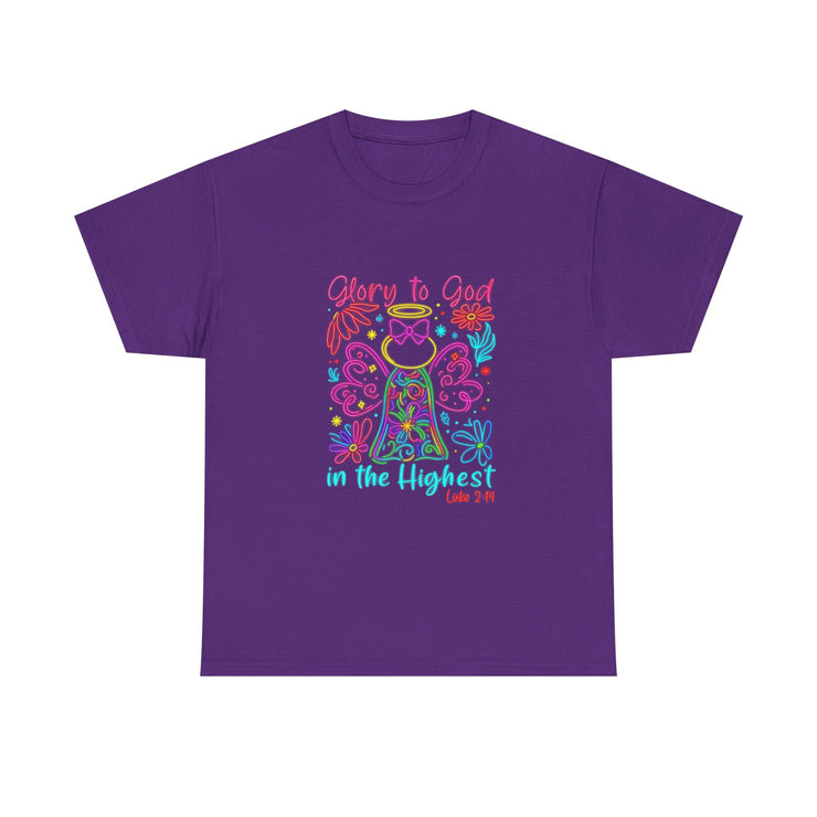 Colorful Faith-Inspired Tee for Celebrations, Perfect for Church Events, Gift for Believers, Gospel Apparel, Christian Keepsake