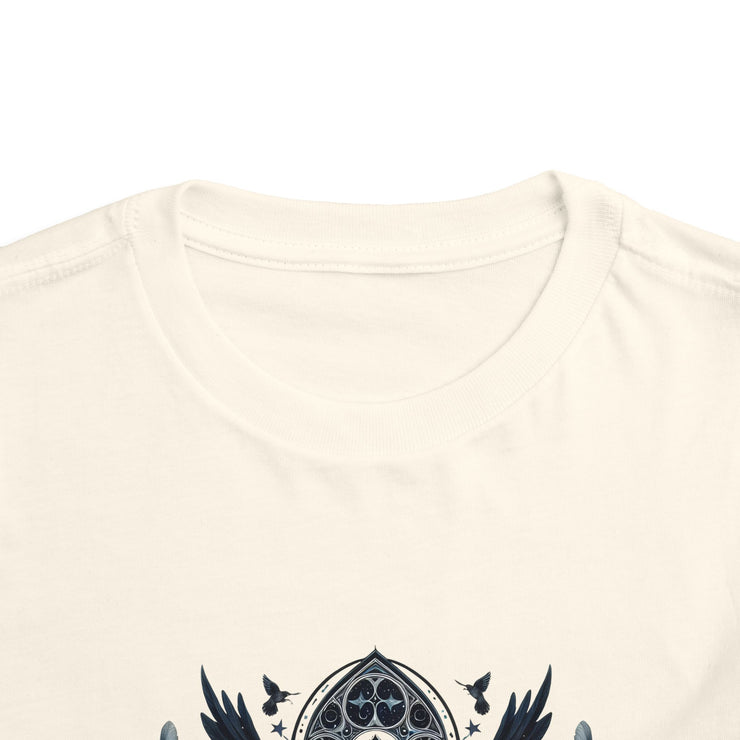 Toddler Short Sleeve Tee Featuring Unique Frog Design, Cute Kid's Top, Gift for Little Ones, Playful Graphic T-Shirt, Fun Nature Apparel