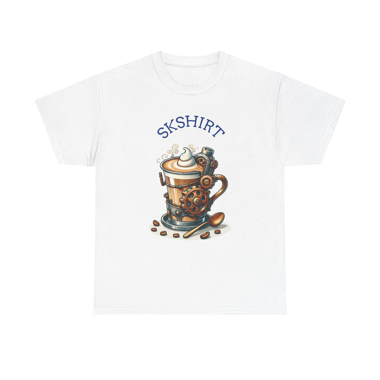 skshirt Coffee Tee | Unisex Heavy Cotton Tee, Gift for Coffee Lovers, Cool Vintage Shirt, Unique Graphic Tee, Perfect Gift for Holidays