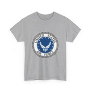 US Air Force Unisex Heavy Cotton Tee - Patriotic Apparel, Veteran Gift, Military T-Shirt, Casual Wear, Everyday Comfort