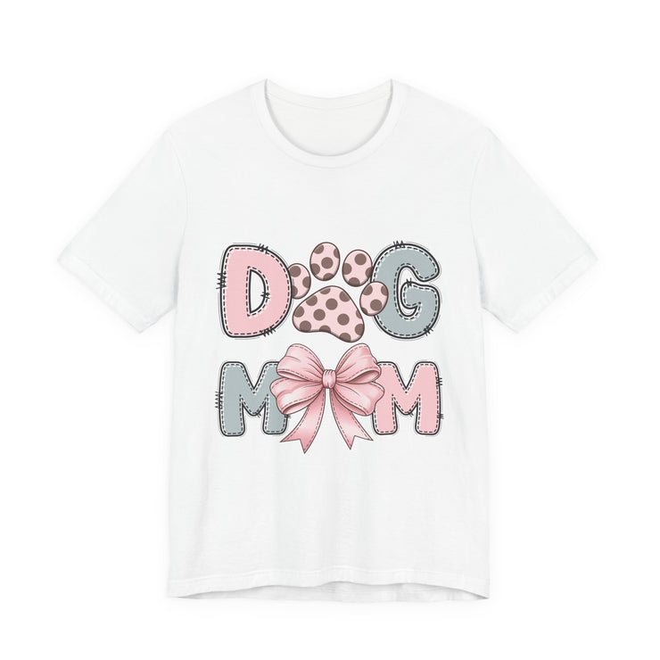Dog Mom Tee, Cute Pet Lover Shirt, Gift for Dog Owners, Casual Dog Mom Wear, Animal Lover Clothing, Mothers Day