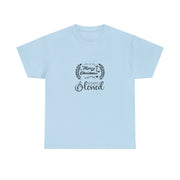 Merry Christmas Tee, Holiday Shirt, Simple Blessing Tee, Unisex Gift, Festive Apparel for Christmas