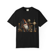 Steampunk Gnome T-shirt, Unique Graphic Tee for Fantasy Lovers, Gift for Birthdays, Everyday Wear, Unisex Casual Top