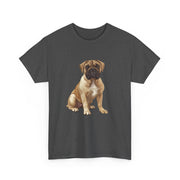 Cute Dog Lover Tee, Unisex Heavy Cotton Tee, Pet Owner Gift, Casual Dog Shirt, Dog-Themed Apparel, Everyday Wear